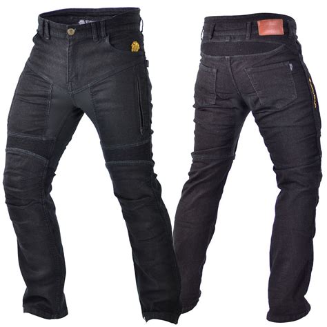 motorrad jeans herren schwarz